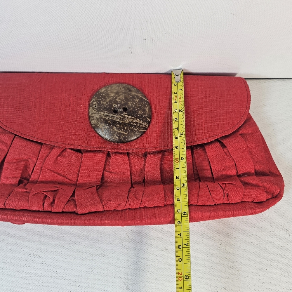 Sak Saum 4 Abi Ferrin Freedom Project Wristlet Clutch Handbag Purse red - Picture 8 of 8